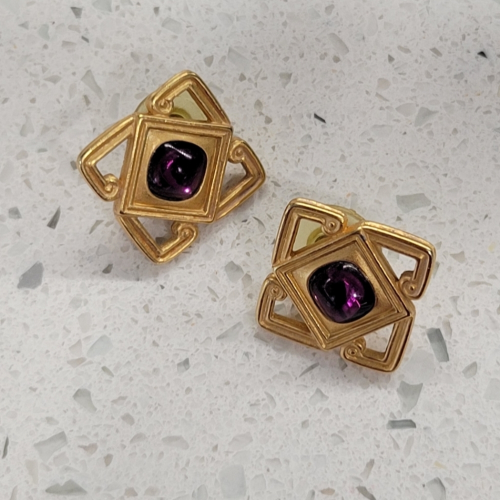 Monet Geometric Earrings